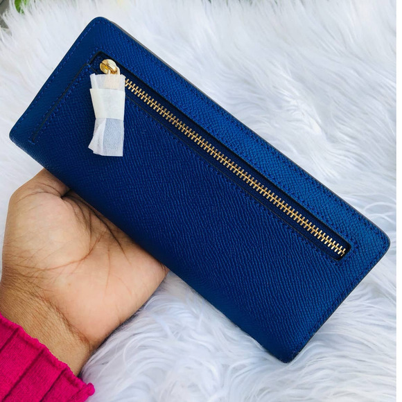 New 🎀 Coach Slim Wallet Sport Blue - Picture 2 of 4
